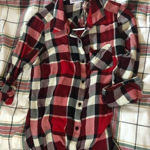Maternity flannel